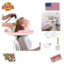 Portable Inflatable Shampoo Basin for Bedridden, Handicapped, Seniors - with Air