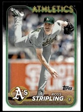 2024 Topps Ross Stripling Oakland Athletics #608