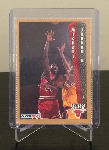 1992 Fleer Sheets Inside Stuff Perforated Michael Jordan #32 Chicago Bulls