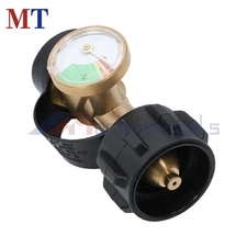 Propane Tank Gauge Universal QCC1 Propane Tank For BBQ Grills Camping Stoves