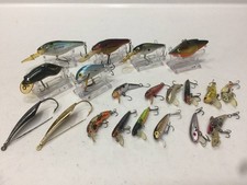 REBEL Label Minnow Shad Noisy, etc. Old Lures, etc. 20-piece set KJ1T8.1 666