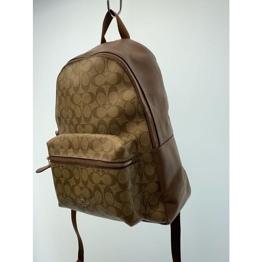 Coach Backpack Beige Allover Pattern - image 2