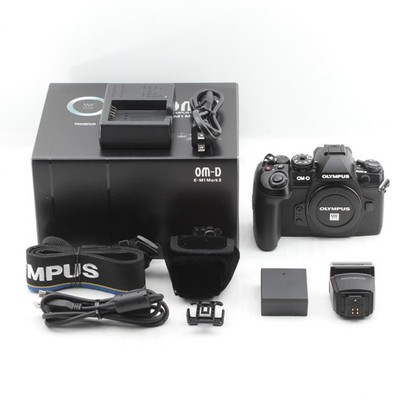 4750shot【TOPMINT w/Box】Olympus OM-D E-M1 Mark II 20.4 MP Digital Camera Japan