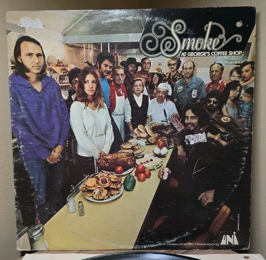 Smoke - Smoke At George's Coffee Shop - виниловая пластинка 1969 Uni Records 73065 EX/VG - Изображение 2 из 4
