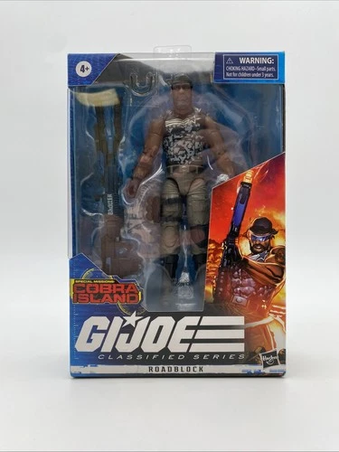 Hasbro GI Joe Classified Series Cobra Island Roadblock 6" Figure New