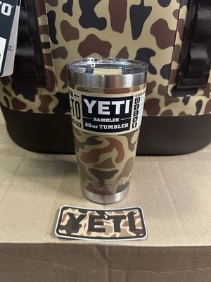 YETI RAMBLER 20 WETLANDS CAMO Tumbler UNRELEASED Limited Edition