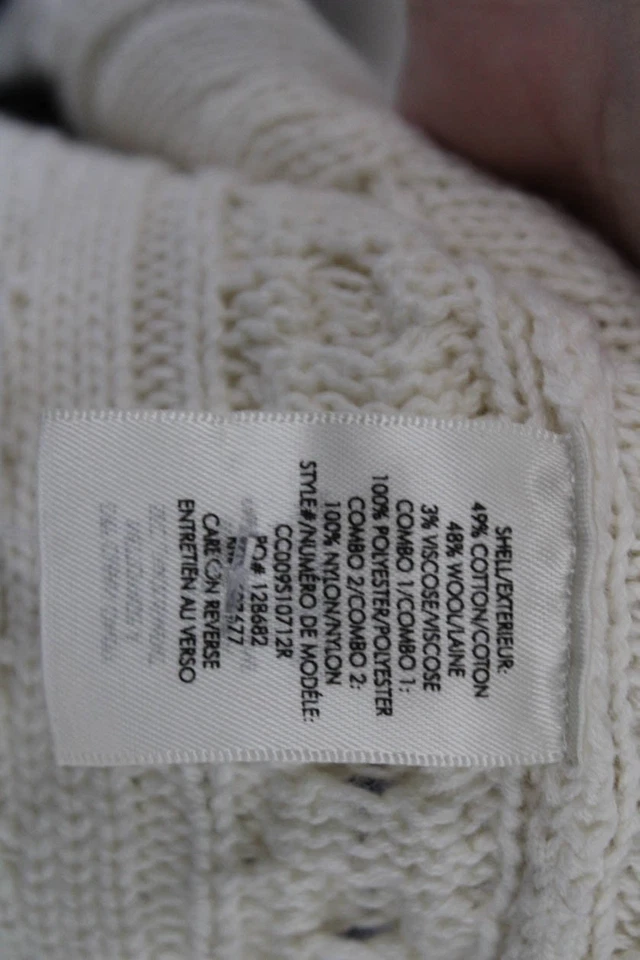 Alice + Olivia Women Cardigan White Long Sleeve Size S - Image 4 of 4