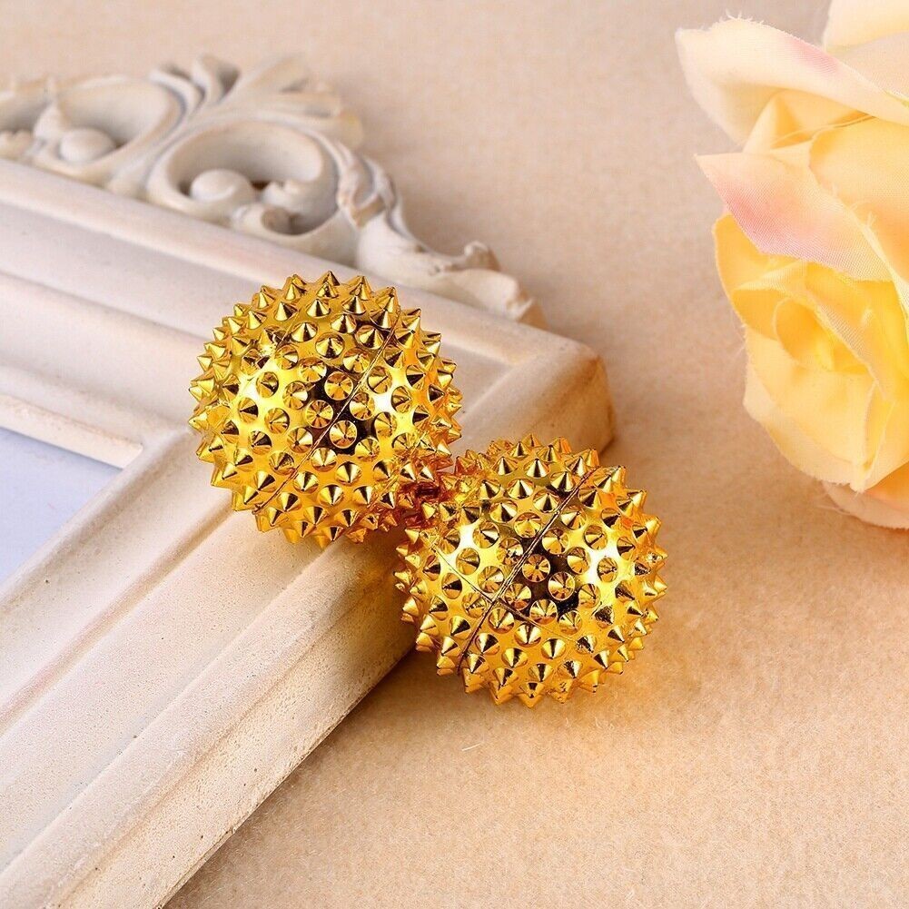 1Pair Hand Acupoints Massager Pressing Acupoints Palms Magnetic Hand Acupuncture