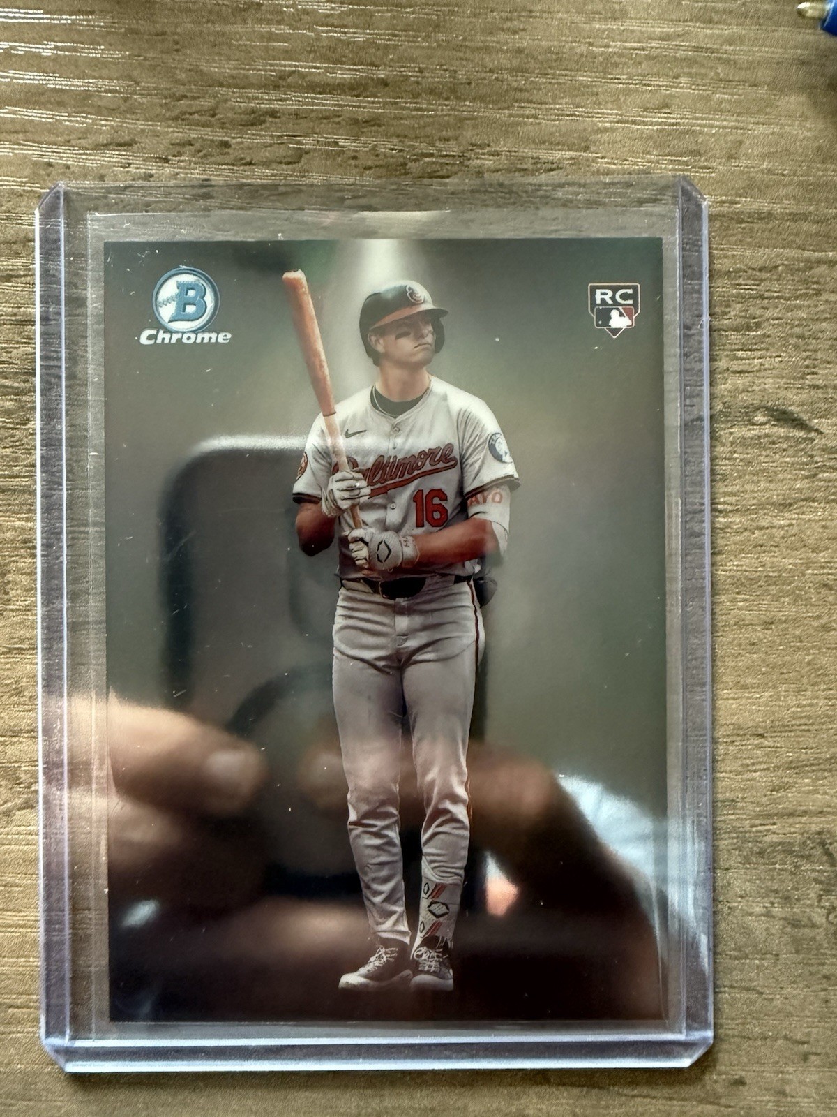 2025 Bowman Baseball Coby Mayo Spotlight RC SSP Rookie Case Hit