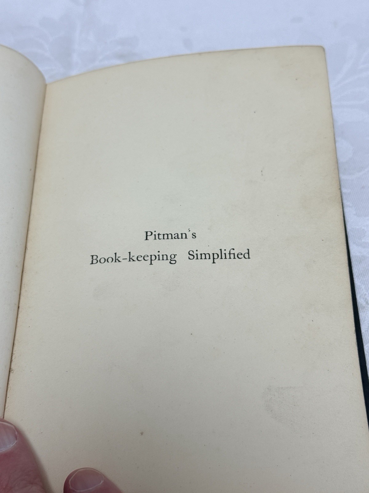 Pitman's Book Keeping Simplified Revised Edition Hardback Used image 6