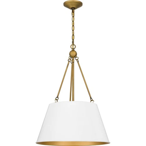 Quoizel Pendant 4-Light Pendant in Matte White - Picture 2 of 7