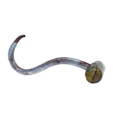 Foam Fake Bloody Butcher Meat Hook Costume Accessory Movie Prop Cosplay Weapon