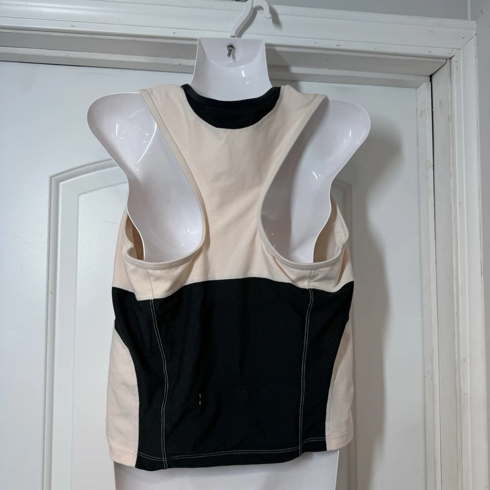 Nike Dri Fit Top Sin Mangas Para Mujer XL Rosa 1/4 Cremallera Sujetador Deportivo Integrado Correr Gimnasio Foto 2 de 4