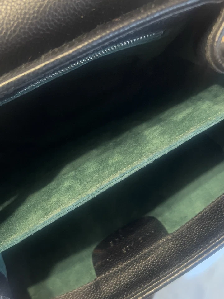 Bolso de Colección Barry Kieselstein-Cordón Pelo en Piel con Cabeza de Caballo de Plata Esterlina Foto 4 de 4