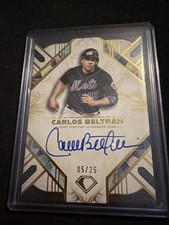 2025 Topps Diamond Icons Auto Carlos Beltran Mets 5/25