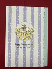 Funny Blue Mountain Arts Happy Birthday card to 1 really cool chick & lots