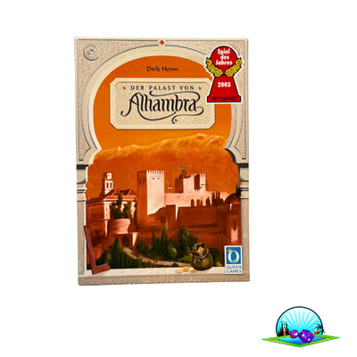 Der Palast von Alhambra Familienspiel Brettspiel von Queen Games vollständig