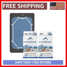 Ultimate Bed Sheet Holder Straps - Heavy Duty Gripper Clips for Luxurious Sle...