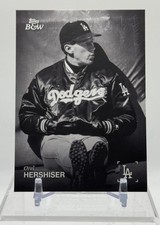 2025 Topps Black & White #77 OREL HERSHISER Base Dodgers