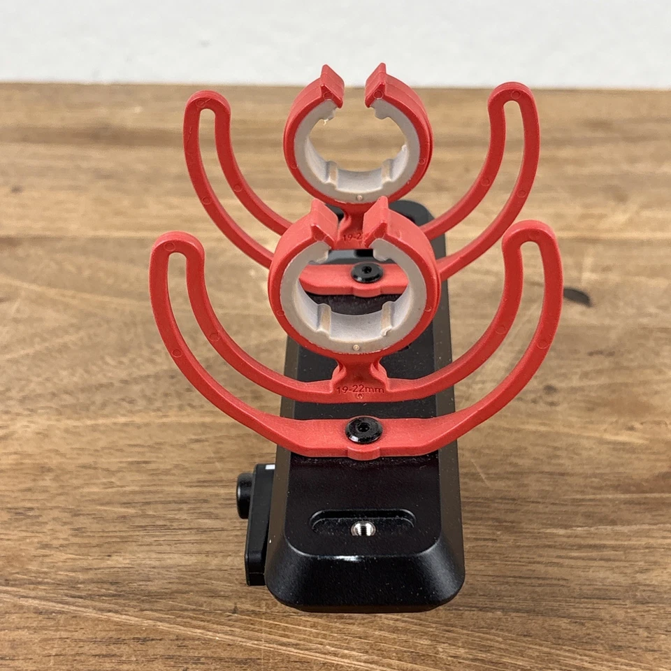 Montaje de amortiguador de suspensión RODE SM4-R soportes de lira Rycote dobles para micrófonos Foto 3 de 4