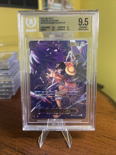 Monkey.D.Luffy (SP Card) graded BGS 9.5 for sale on eBay