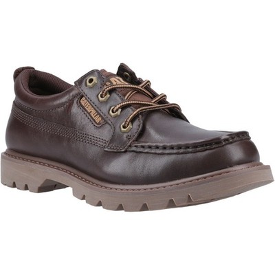 CAT Lifestyle Colorado Moc Toe Low Leder Herren Dunkelbraun Schnürschuhe