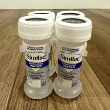 Similac Sterilized Water Disposable BPA-Free Bottle Set 2oz/60ml Slow Flow