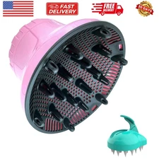 Universal Hair Diffuser, Hair Dryer Diffuser Attachment for Curly and Natural...