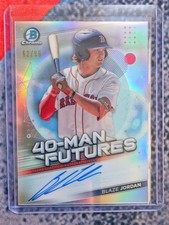2021 Bowman Chrome - 40-Man Futures Autographs Blaze Jordan #FMFA-BJ /99