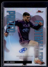 LIEL ABADA 2024 FINEST MLS PRIZED FOOTBALLERS AUTOGRAPHS AUTO 18/75 CHARLOTTE FC