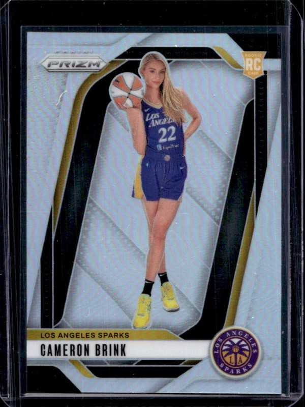 2024 Panini WNBA Prizm Cameron Brink RC Silver Rookie #143 Sparks