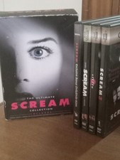 The Ultimate Scream Collection Scream 1, 2,  3 DVD 4-Disc