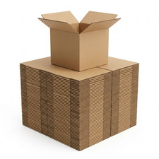 Custom Logo Shipping Boxes | Personalized Corrugated Cardboard Boxes | Bulk Pack