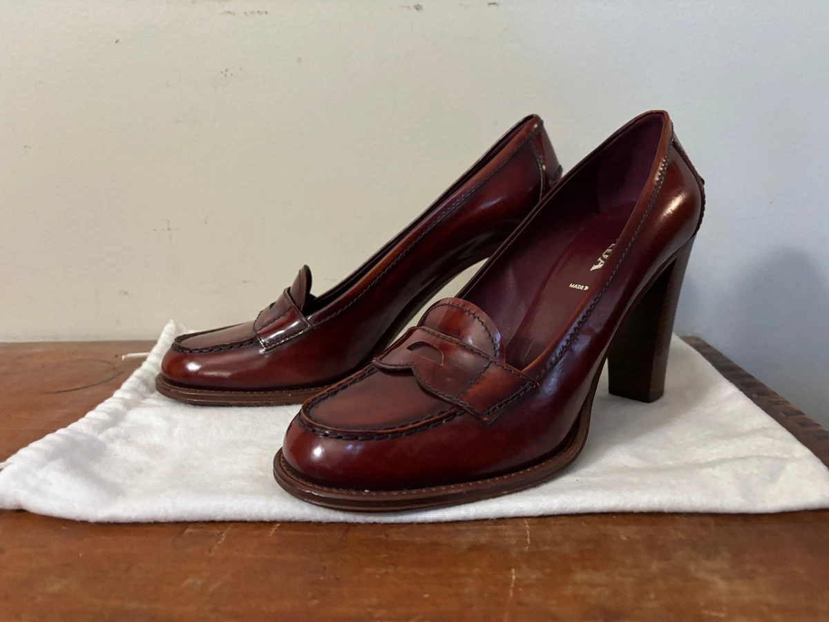 PRADA Leather Upper Pump Heels for Women with Vintage for sale | eBay