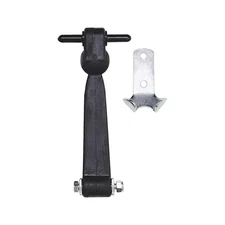 Buyers Products WJ208 Truck and Trailer Rubber Hood Latch 7-7/8 Inch Heavy-Duty