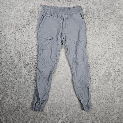 Columbia Mens Gray Nylon Cargo Jogger Hiking Pants AK1815 Size S Regular