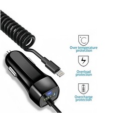 USB Car Charger Adapter for iPhone 14 13 12 11 Pro Max X XS Fast Charging Cable