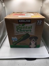 Kirkland Doggy Dental Chews: Grain-Free, Gluten-Free - 72 Treats New Open Box
