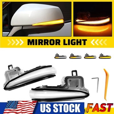 Dynamic Side Mirror Turn Signal Light For Toyota Alphard 15-23 MK3 Sienna 20-23