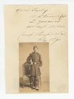 165th New York Infantry – Civil War Soldier Signed Mounted CDV Photo