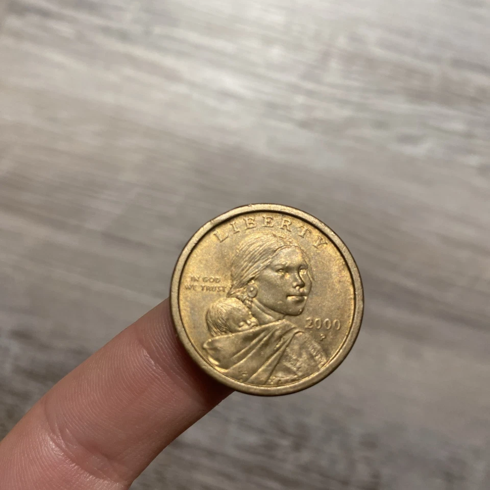 Wounded Eagle 2000-P Sacagawea Dollar Coin Philadelphia Mint - Image 3 of 4