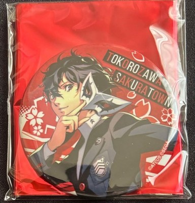 Persona 25th Anniversary Blind Can Badge Joker Ren Amamiya