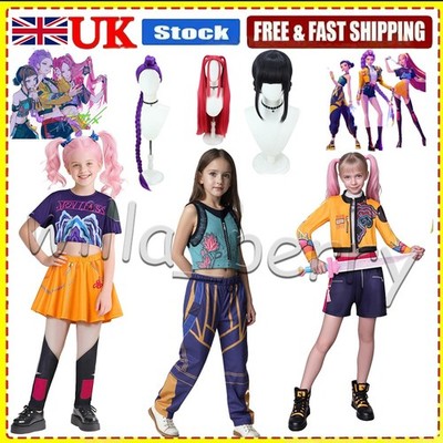 Jackolume Kpop Rumi Zoey Mira Cosplay Kostüm - Komplettes Bühnenoutfit Für Mädchen