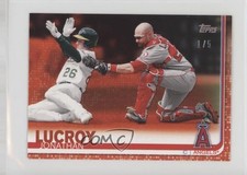2019 Topps Mini Red 1/5 Jonathan Lucroy #US250 2d9