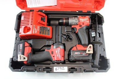 Milwaukee M18 (3697-22)  FUEL  2-Tool Combo Kit -Used -6732