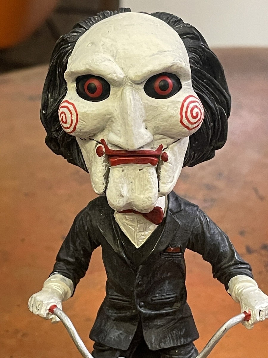 HORROR BILLY From The Movie Saw, Knockers Bobble Head On