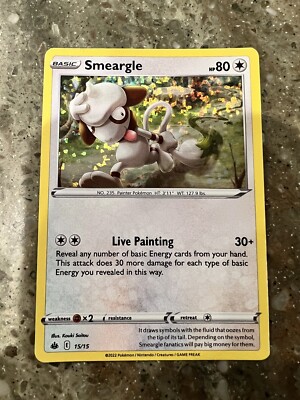Pokmon TCG Smeargle McDonald's Promos 2022 15/15 Holo Holo Rare | eBay