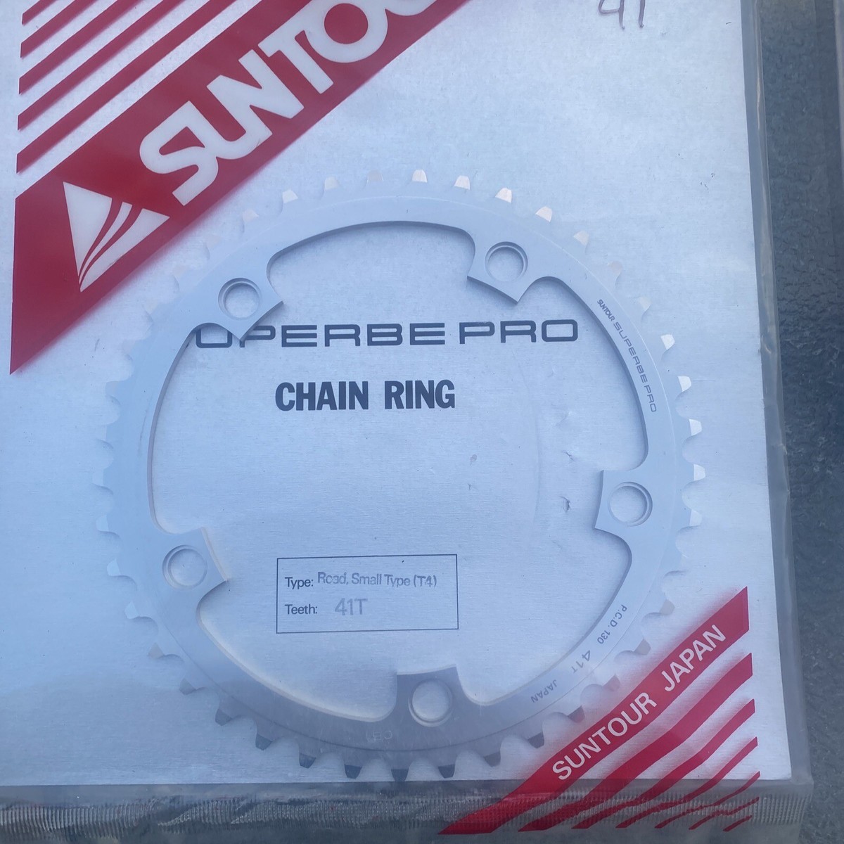 4 NOS Suntour Superbe Pro Track Chainrings 130 39T,41T,51T,53T | eBay