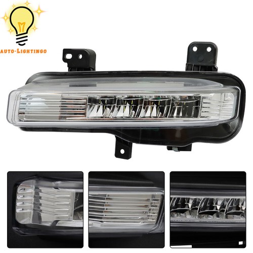 Driver Left Side Fog Lights LED Lamps Trim Cover For 2020-2021 Ford Explorer - Picture 8 of 10