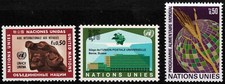 United Nations Geneva 1971 Definitive Issue Stamps - MUH